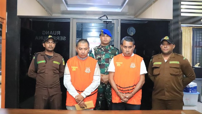 Oknum ASN Balai Pelaksana Penyedia Perumahan (BP2P) Maluku berinisial AP dan kontraktor PT Polawes Raya berinisial DS ditetapkan sebagai tersangka kasus korupsi pekerjaan pembangunan rumah khusus tahun 2016 dengan kerugian negara Rp 2,8 miliar.