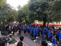 Massa Jogja Memanggil Bubar dengan Tertib, Lalin di Malioboro Lancar Lagi