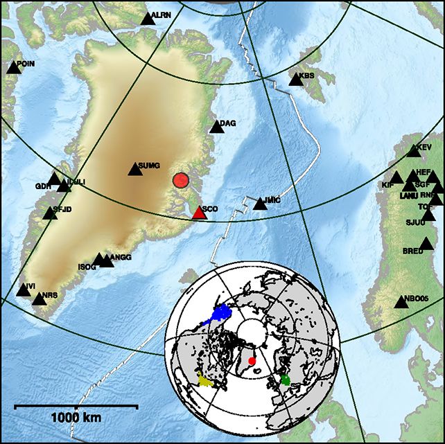 Megatsunami di Greenland