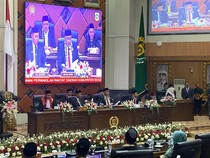 55 Anggota DPRD Kabupaten Bogor 2024-2029 Dilantik, Rudy Pimpinan Sementara