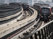 Tarif LRT Jabodebek Libur Pilkada Turun! Maksimal Cuma Ceban
