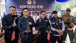 Penampakan Cula Badak-Pipa Gading Gajah yang Diamankan Gakkum LHK Sumsel