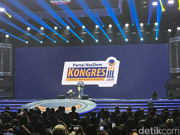 Prabowo di Kongres III NasDem