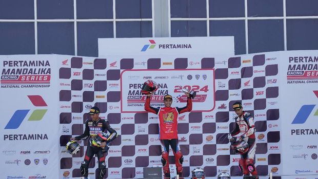 Putaran keempat Pertamina Mandalika Racing Series 2024 sudah selesai. Berikut hasil kejuaraan nasional roda dua tersebut.