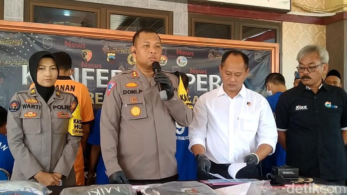 Rilis kasus di Mapolres Pekalongan, Selasa (278/2024).