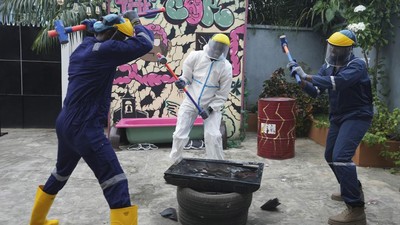 Ruang Kemarahan Bantu Warga Nigeria Atasi Stres, Ini Potretnya