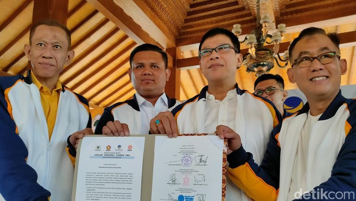 4 Partai saat membentuk koalisi Sugih Mukti
