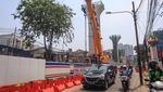 Ada Rekayasa Lalu Lintas di Jalan Tambak Imbas Proyek LRT Jakarta