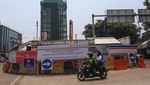Ada Rekayasa Lalu Lintas di Jalan Tambak Imbas Proyek LRT Jakarta