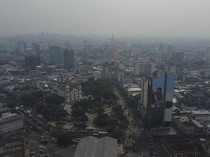 Asap Kebakaran Hutan Selimuti Wilayah Manaus Brasil