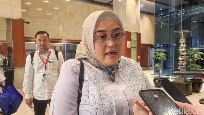 Direktur Jenderal Pembinaan Hubungan Industrial dan Jaminan Sosial Ketenagakerjaan Kemnaker Indah Anggoro Putri