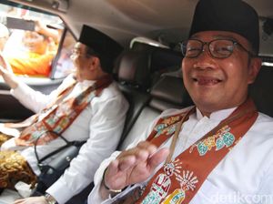 Janji Ridwan Kamil Silaturahmi ke The Jakmania Usai Daftar Cagub DKI
