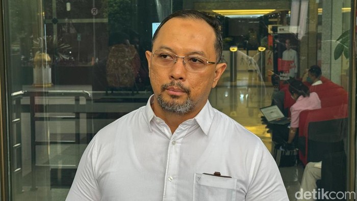 Jubir KPK Tessa Mahardhika Sugiarto (Yogi Ernes/detikcom)