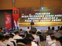 Kemenkumham Resmikan 56 Desa/Kelurahan Sadar Hukum di NTB