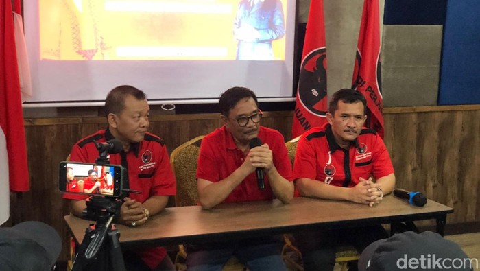 Ketua DPP PDIP Djarot Saiful Hidayat di Timoho, Jogja, Rabu (28/8/2024).