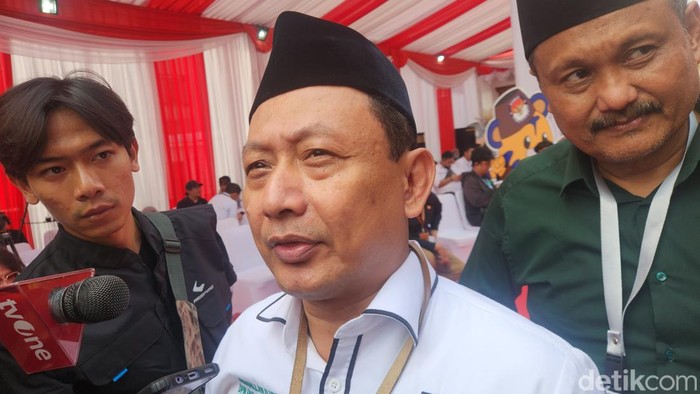Ketua DPW PKB DKI Jakarta Hasbiallah Ilyas (Adrial Akbar/detikcom)