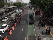 Suasana KPU Jakarta Hari Kedua Pendaftaran Paslon Pilgub