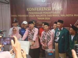 Komitmen Maidi Gandeng Bagus Panuntun Usai Daftar Pilwali Madiun