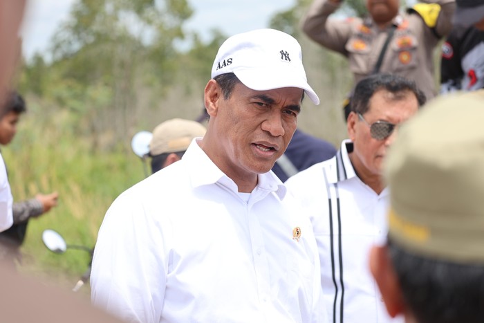 Mentan Amran Gerak Cepat Pimpin Optimasi Lahan di Kalimantan Tengah