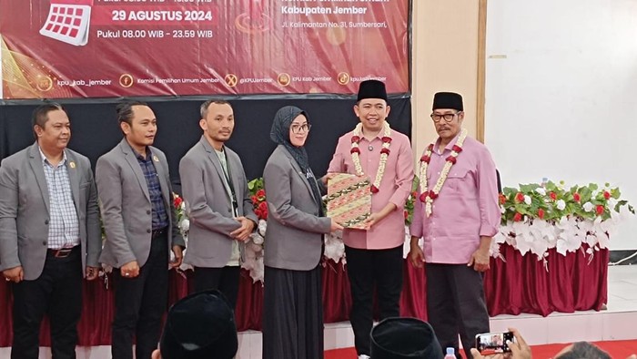 Muhammad Fawait dan Djoko Susanto resmi mendaftar ke KPU