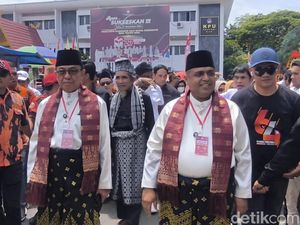 Nasir-Wardan Daftar Pilgubri ke KPU, Fokus Bangun Riau Emas