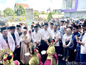 Asman-Akmal Daftar Pilkada Bone 2024 di KPU Didampingi Bacagub Sulsel ASS
