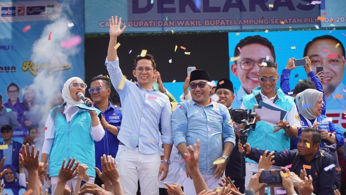 Paslon Egi-Syaiful diusung KIM Plus di Lampung Selatan.