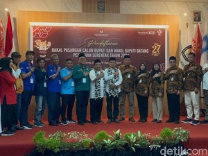 Diusung 7 Parpol, Fauzi Fallas-Ahmad Ridwan Daftar Pilkada Batang