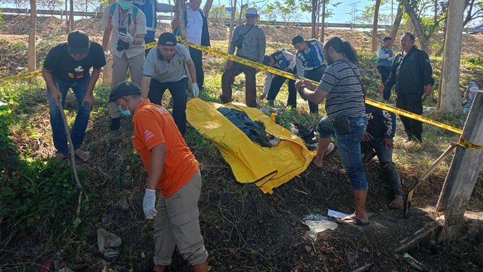 Penemuan kerangka manusia di Jalan Tol Sidoarjo