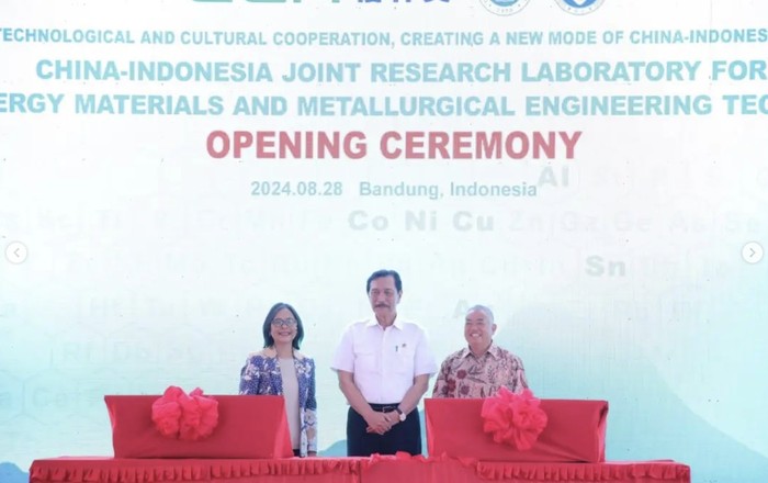 Peresmian Joint Research Lab RI-China bidang energi baru dan teknik metalurgi di ITB Jatinangor
