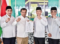 PPP Serahkan SK Rekomendasi ke Ahmad Lutfi-Gus Yasin Maju Pilgub Jateng