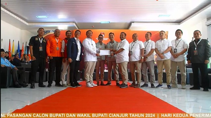 Ramzi jadi Cawabup Cianjur dampingi Mohammad Wahyu Ferdian.