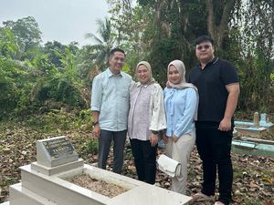 Jelang Pendaftaran ke KPU, Ratu Dewa Ziarah ke Makam Orang Tua-Leluhur