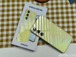 Wujud Samsung Galaxy A55 Awesome Lemon Harga Rp 5 Jutaan
