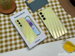 Wujud Samsung Galaxy A55 Awesome Lemon Harga Rp 5 Jutaan