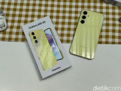 Wujud Samsung Galaxy A55 Awesome Lemon Harga Rp 5 Jutaan