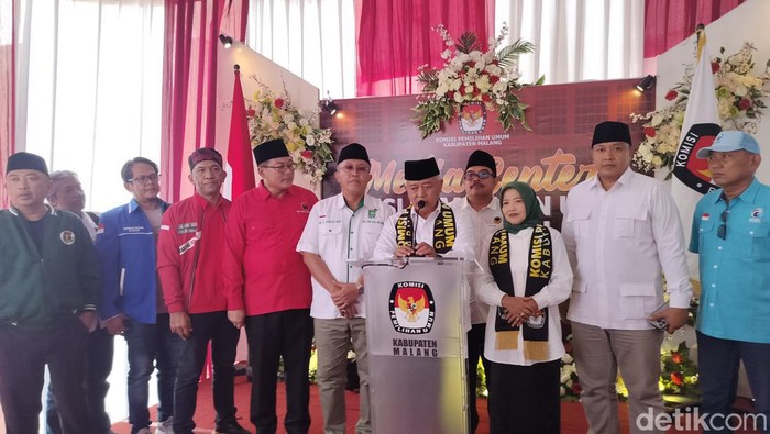 Sanusi-Lathifah Daftar Pilbup Malang 2024