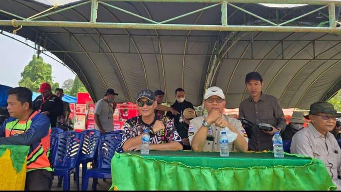 Sekda OKU hadiri kegiatan grasstrack yang digelar salah satu Bacakada OKU.