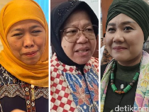 Khofifah-Emil Libas Risma-Gus Hans dan Luluk-Lukman Versi Quick Count!