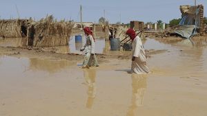 Sudan Diterjang Banjir Bandang Akibat Tanggul Jebol