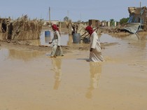 Sudan Diterjang Banjir Bandang Akibat Tanggul Jebol