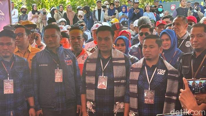 Tasming-Hermanto mendaftar Pilwalkot Parepare di KPU.