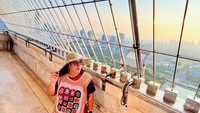 Senja di puncak Monas.