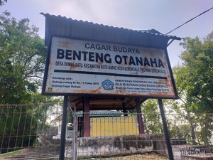 Senja yang Begitu Cantik di Benteng Otanaha Gorontalo