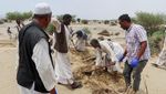 Warga Sudan Gali Tanah untuk Pemakaman Korban Banjir Bandang