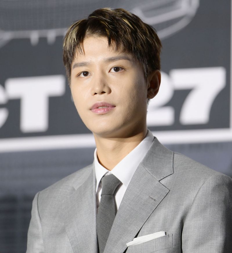 SEOUL, SOUTH KOREA - SEPTEMBER 16: Taeil of NCT 127 attends NCT 127's 4th album '2 BADDIES' release press conference at Sofitel Ambassador Seoul on September 16, 2022 in Seoul, South Korea. (Photo by The Chosunilbo JNS/Imazins via Getty Images)