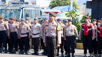Apel ini dipimpin langsung oleh KaroOps Polda Jatim Kombes Pol Puji Santosa.