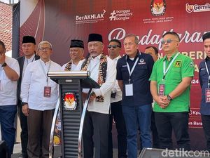 Ahmad Syaikhu-Ilham Habibie Resmi Daftar Pilgub Jabar 2024