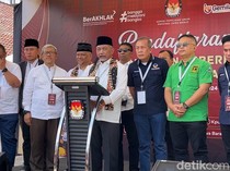 Ahmad Syaikhu-Ilham Habibie Resmi Daftar Pilgub Jabar 2024