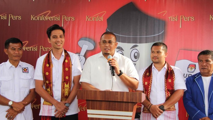 Andre Rosiade Antar Riyanda-Jeffry Daftar KPU Sawahlunto